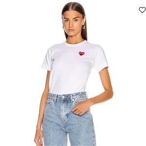 Comme des Garçons PLAY Heart Tee